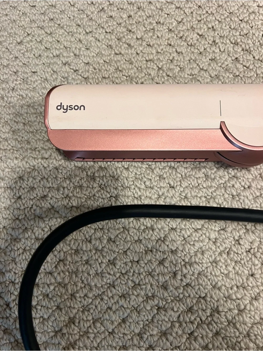 Dyson Pink and Rose Gold Hair Straightener